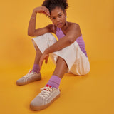 AARI CORD SNEAKER BEIGE