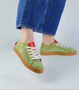 AARI CORD SNEAKER KIWI