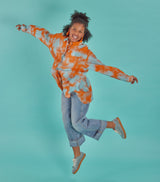 AARI CORD SNEAKER LIGHT BLUE