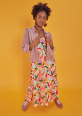 AARI CORD SNEAKER ROSE