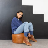 ASTA LACE BOOT WHISKY