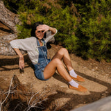 AZURA SUEDE LOAFER WHISKY