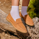 AZURA SUEDE LOAFER WHISKY