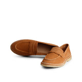 AZURA SUEDE LOAFER WHISKY