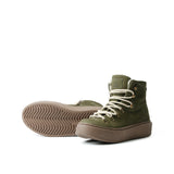 BENJA LACE BOOTIE OLIVE