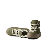 BENJA LACE BOOTIE OLIVE