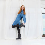 BLAKE NAPPA BOOTIE BLACK