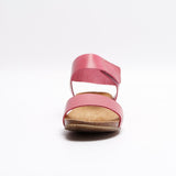 CLARA LEATHER SANDAL FUCHSIA