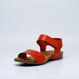 CLARA LEATHER SANDAL ROST