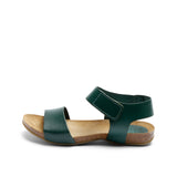 CLARA LEATHER SANDAL SEAGREEN