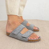 CODY WOOL SANDAL GREY