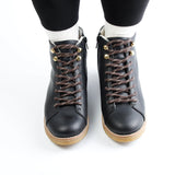 DARA NAPPA LACE BOOTIE BLACK