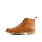 DARA NAPPA LACE BOOTIE KASTANIE