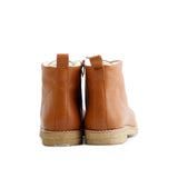 DARA NAPPA LACE BOOTIE KASTANIE