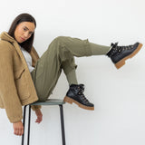 DEMI LACE BOOTIE BLACK