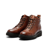 ELA LACE BOOTIE WHISKY