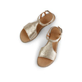 ELDORA LEATHER SANDAL GOLD