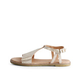 ELDORA LEATHER SANDAL GOLD