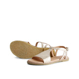 ELDORA LEATHER SANDAL GOLD