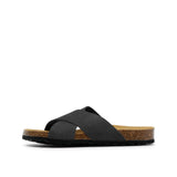 ELISA NUBUK SANDAL BLACK