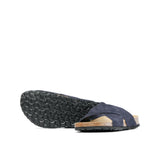 ELISA NUBUK SANDAL MARINE
