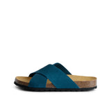 ELISA NUBUK SANDAL PETROL