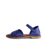 ENYA LEATHER SANDAL BLUE