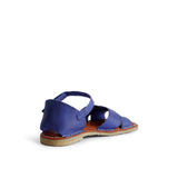 ENYA LEATHER SANDAL BLUE