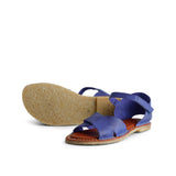 ENYA LEATHER SANDAL BLUE