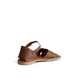 ENYA LEATHER SANDAL WHISKY