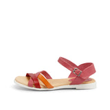 FIONA SANDAL FUCHSIA-RED-ORANGE