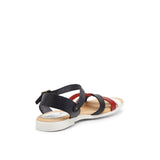 FIONA SANDAL NAVY-WHITE-ROJO