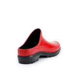 GARDEN CLOG RUBBER CLOG RED