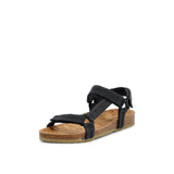 LEVI HEMP SANDAL BLACK
