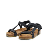 LEVI HEMP SANDAL BLACK