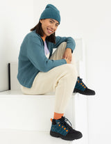 HIKING HEMP BOOTIE PETROL