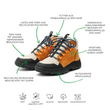 HIKING HEMP BOOTIE WHISKY