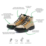 HIKING VEGAN BOOTIE BEIGE
