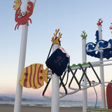 DECKFARBEN GYM BAG PRINT #2 (red)