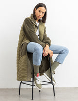 ISA PADDED SNEAKER OLIVE