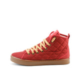 ISA PADDED SNEAKER WINE