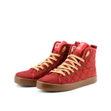 ISA PADDED SNEAKER WINE