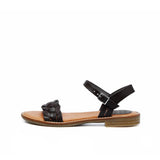 KEA LEATHER SANDAL BLACK