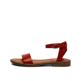 KIM LEATHER SANDAL ROST