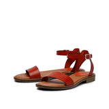 KIM LEATHER SANDAL ROST