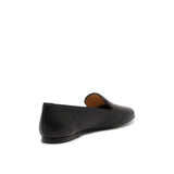 AMELIE SLIPPER RHUBARB LEATHER BLACK
