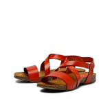 CAMILLA LEATHER SANDAL ROST