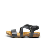 CAMILLA LEATHER SANDAL STONE
