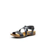 CAMILLA LEATHER SANDAL STONE