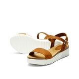 EDEN NUBUK SANDAL WHISKY